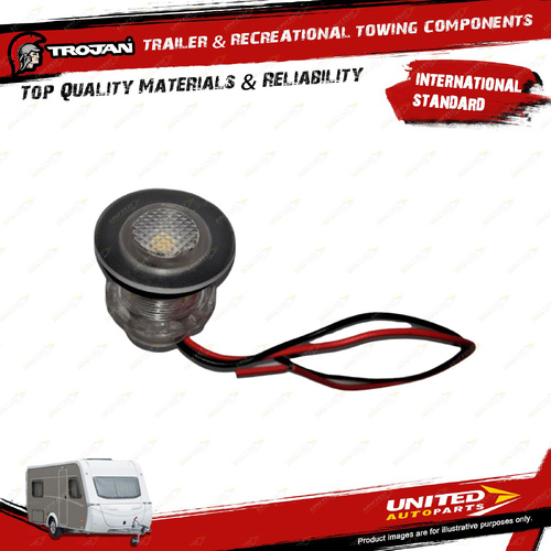 Trojan Trailer Electrical Light Led Well 20mm 12V for Vehicle Accessories