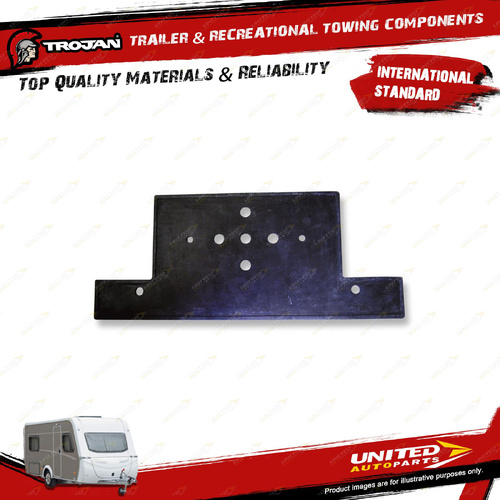Trojan Flexible Licence Number Plate Mount for Trailer Hardware Accessories