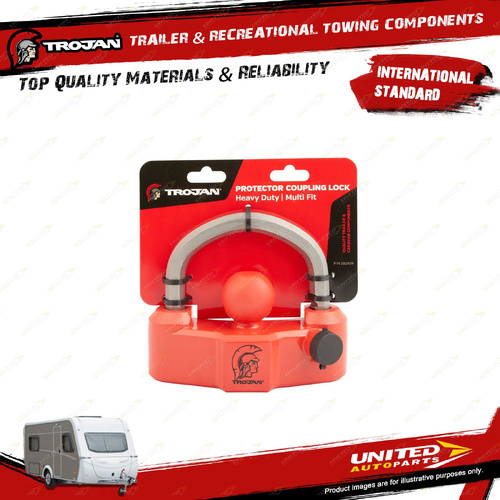 Trojan Coupling Lock Hardware Protector TR for Trailer Caravan Accessories