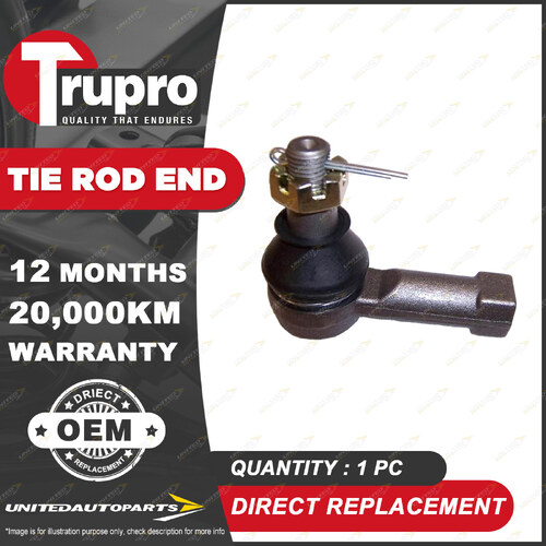 Premium Quality 1 Pc Trupro LH Inner Tie Rod End for CHEVROLET MU 4WD 1989-on