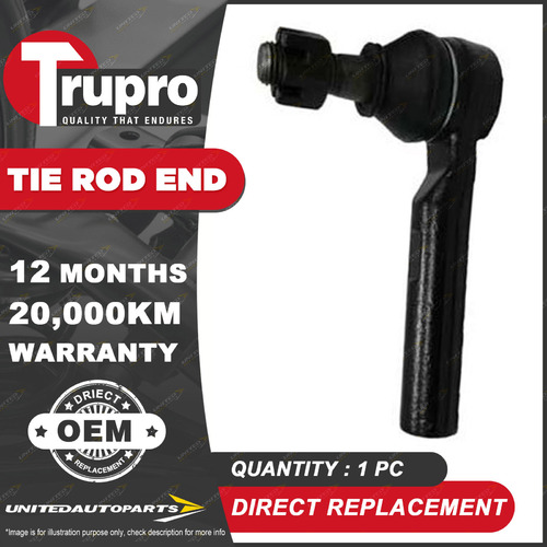 1x LH Outer Tie Rod End for TOYOTAL HIACE KDH200 220 & TRH200 201 inc ABS 04-on