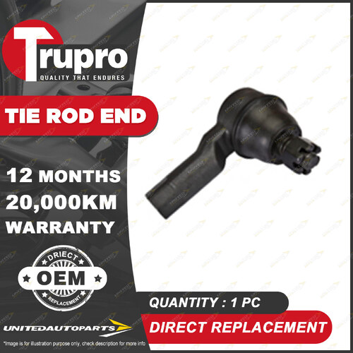 Premium Quality 1 Pc Trupro LH Outer Tie Rod End for HOLDEN GEMINI RB 1985-88