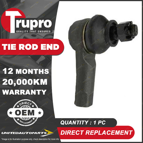 Premium Quality 1 Pc Trupro LH Outer Tie Rod End for HONDA HRV GH 01/98-12/01