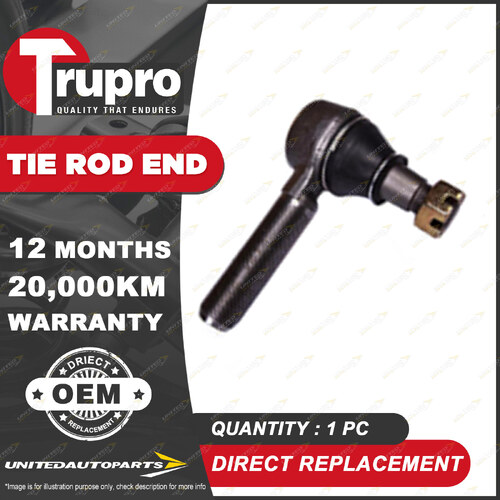 1 Pc Trupro LH Outer Tie Rod for Mazda E Series E2000 Series E2500 Series E2700