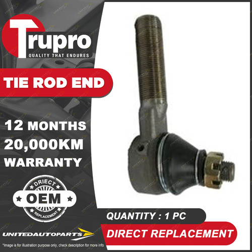 1 Pc Trupro RH Outer Tie Rod End for Nissan Caball C240 C340 2TON Homer H40