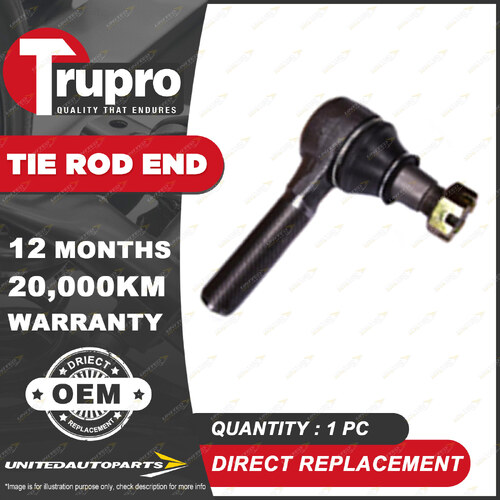 1 Pc Trupro RH Outer Tie Rod for Mazda E Series E2000 Series E2500 Series E2700