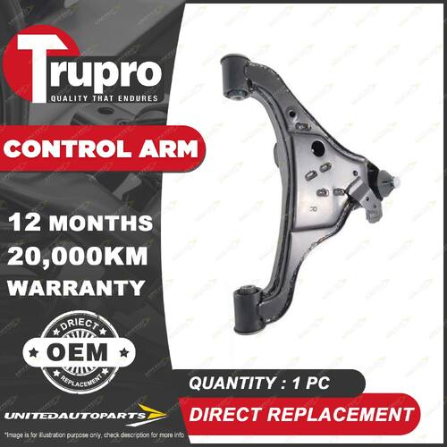 1x Trupro Front Lower RH Control Arm for Nissan Navara D40 Pathfinder R51 05-15
