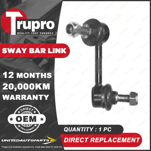 1 Pc Trupro Rear LH Sway Bar Link for Kia Sorento UM 2.2L 2.4L 3.3L 3.5L 15-20