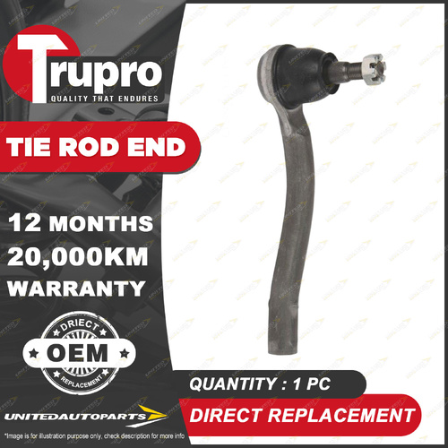 1 Pc Trupro LH Tie Rod End for Nissan 370Z Fairlady Z Z34 3.7L VQ37VHR 2008-2022