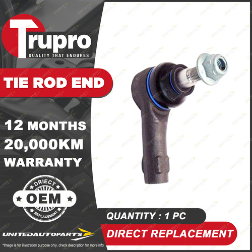 1 Pc Trupro LH Tie Rod End for Audi Q7 4M 4L 3.0L 3.6L 4.1L 4.2L 5.9L Quattro
