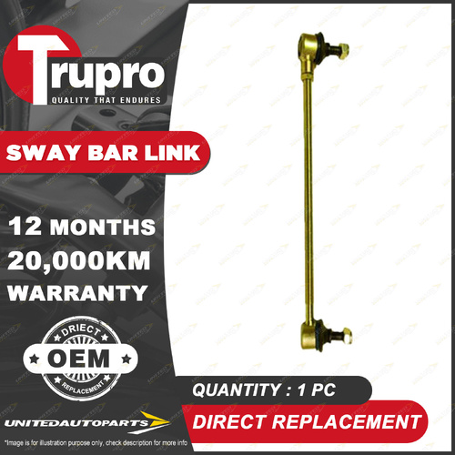 1 Pc Trupro Front Sway Bar Link for Holden Crewman VY VZ Ute 2.6 5.7 6.0L 03-07