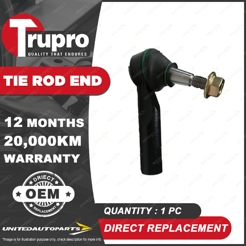 1 Pc Trupro Tie Rod End for Holden Astra PJ JG Hatchback Sedan 2009-2018