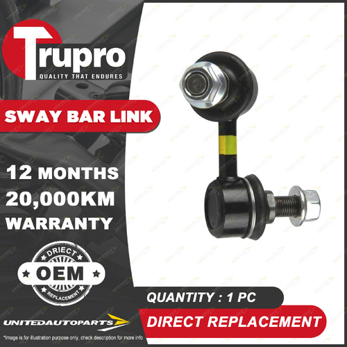 1 Pc Trupro Front Right Sway Bar Link for Hyundai Terracan HP SUV 2.9 3.5L 01-07