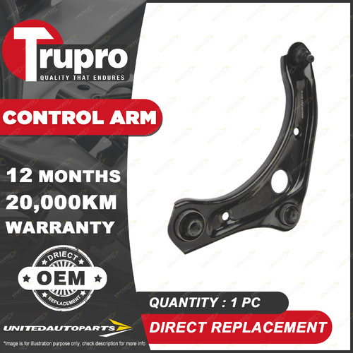 1 x Trupro Front Lower Left Control Arm for Nissan Almera Latio March Note 10-22