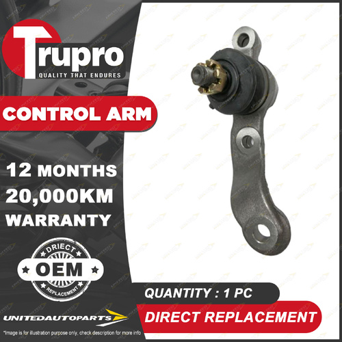 1 Pc Trupro Front Lower Right Control Arm for Toyota 4 Runner RN130R SUV 89-96