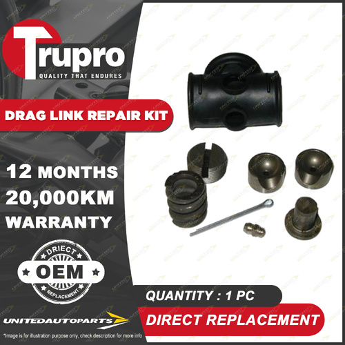 1x Trupro Drag Link Repair Kit for Toyota 4 Runner LN YN 60 YN VZN 130 SUV 84-96