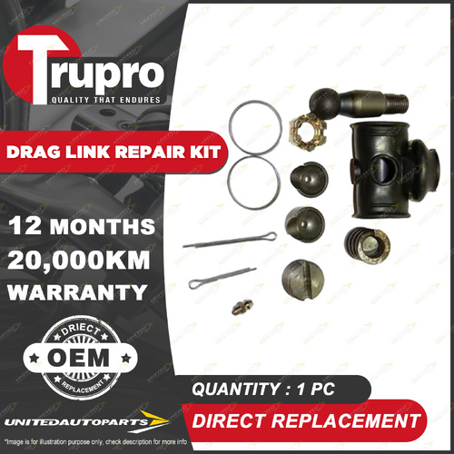 1x Drag Link Repair Kit for Toyota Landcruiser BJ FJ HJ 60 FZJ HZJ FZJ 75 78 79