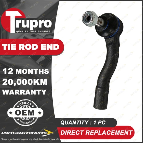 1 Pc Trupro Outer Right Tie Rod End for Holden Viva JF Hatch Sedan Wagon 05-09