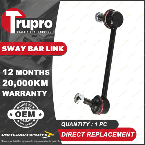 1 Pc Trupro Rear Left Sway Bar Link for Honda Accord CU CP Sedan 2008-2015