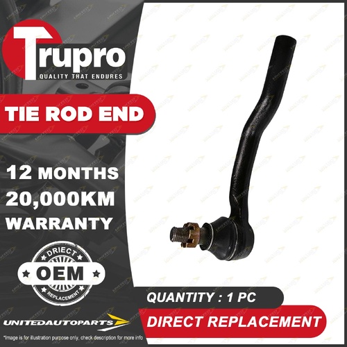 1 Pc Trupro Outer Left Tie Rod End for Mazda CX-9 TB SUV 3.7L 2011-2016