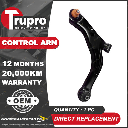 1 Pc Trupro Front Lower LH Control Arm for Ford Escape BA ZA ZB 2.3 3.0L SUV