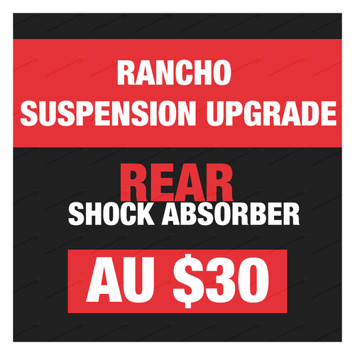 Upgrade to Rear Heavy Duty Rancho RSX5000 Shock Absorbers - Purchase with Rancho