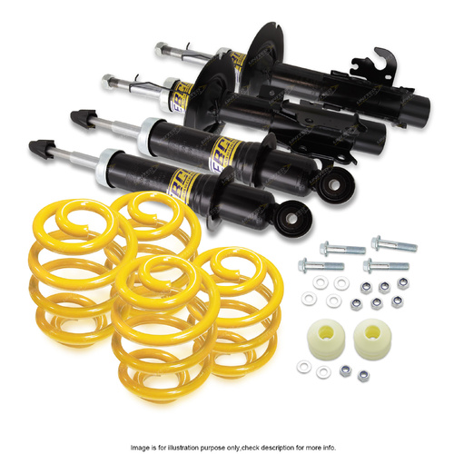 Front Rear Shocks Ultra Low King Springs for Holden Commodore VF 8Cyl Sedan Ute