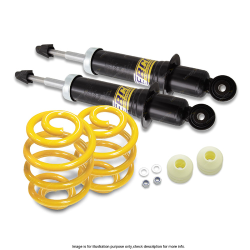 Rear Shock Absorbers Ultra Low King Springs for Holden Commodore VF Sedan Ute