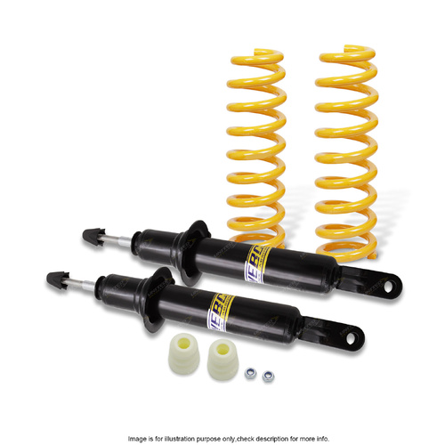 Front Shock Absorbers Raised King Springs for FORD FALCON UTE FG XT XR6 XR8