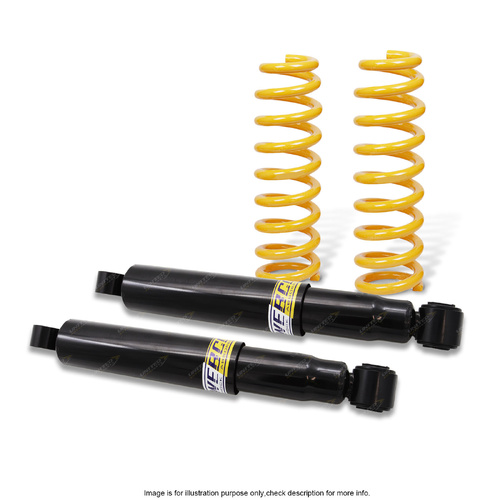 Rear Shock Absorbers Raised King Springs for NISSAN PATROL GQ Y60 GU Y61 Ute Cab