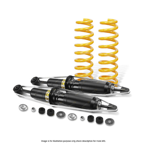 Front Shock Absorbers Raised King Springs for TOYOTA HILUX 4WD KUN26R GGN25R