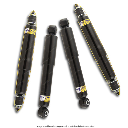 Front + Rear 3-4 Inch Lift Shock Absorber for Suzuki Vitara XL7 4WD 01-06
