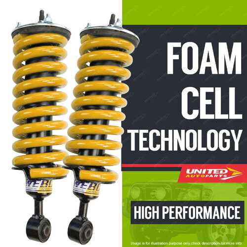 50mm Front Foam Cell Lift Kit Strut King Spring for NISSAN NAVARA D40 Ute 05-on