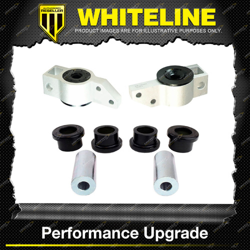 Whitline Front Control Arm Lower Bush Kit for Seat Altea Toledo 5P 4CYL 2003-On