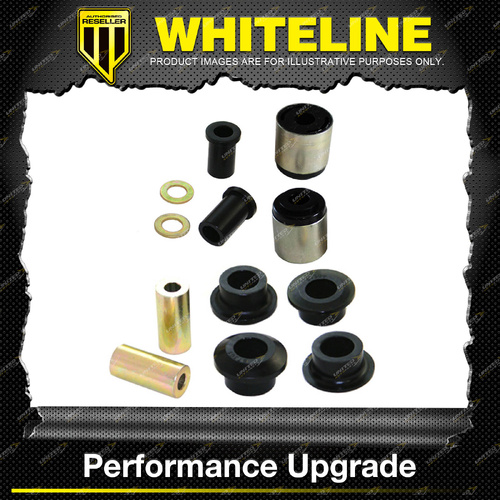 Whitline Front Control Arm Lower Bush Kit for Mazda 2 Demio DY 12/2002-8/2007