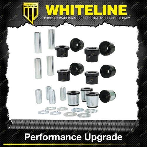 Whitline Front Control Arm Lower Upper Bush Kit for Toyota Landcruiser HDJ100