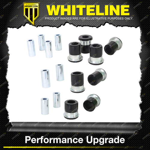 Whitline Front Control Arm Lower Upper Bush Kit for Abarth 124 348 2016-2019