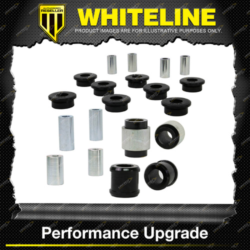 Whitline Rear Control Arm Lower Upper Bush Kit for Acura EL ES 4CYL 11/2000-2005