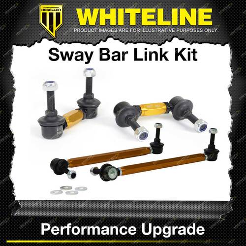 Whiteline Front + Rear Adjustable Sway Bar Link Kit for Seat Leon MK3 5F 4/6CYL