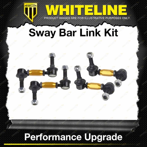 Whiteline Front + Rear Sway Bar Link Kit for Chevrolet Corvette C5 C6 Z06 97-13