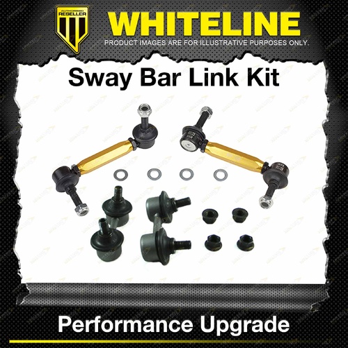 Whiteline Front + Rear Sway Bar Link Kit for Hyundai Coupe RD Lantra J2 J3 95-00