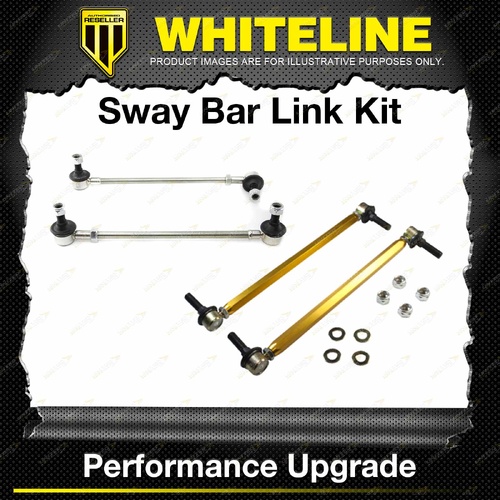 Whiteline Front + Rear Sway Bar Link Kit for Volvo S60 P24 5CYL 2000-2009