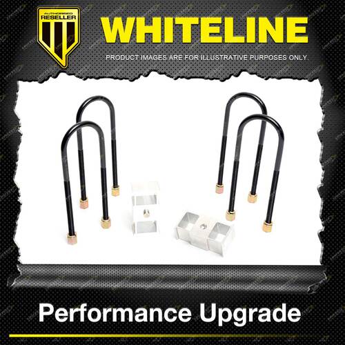 Whiteline Rear 1.5" Lowering Block Kit for Great Wall Steed V200 V240 Wingle
