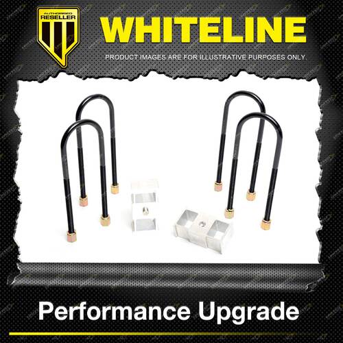 Whiteline 1.5 Inch Lowering Block Kit Top Pin = 13 Bottom Hole = 16T Width = 85