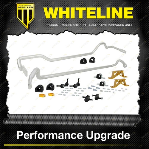 Whiteline Front & Rear Sway Bar - Vehicle Kit for Subaru Impreza WRX GD 01-07