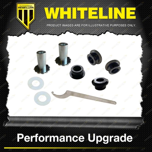 Whiteline Front Lower Inner Front Bushings Offset Kit for Audi A3 8Y 8V Q2 GA