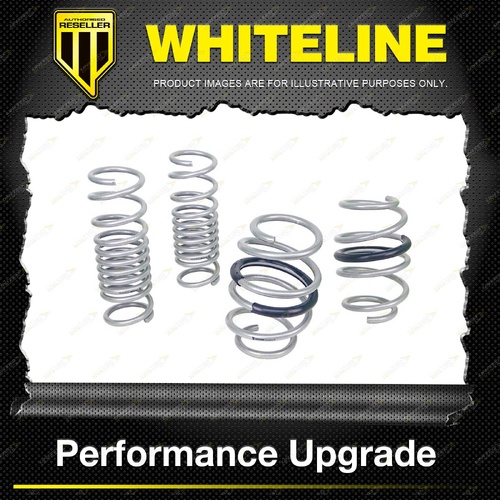 Whiteline Front & Rear Coil Springs - Lowered for Subaru WRX VB VN Sedan Wagon