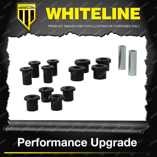 Whiteline Rear Leaf Spring - Bush Kit for Mitsubishi Triton MV 2WD 4WD 23-On