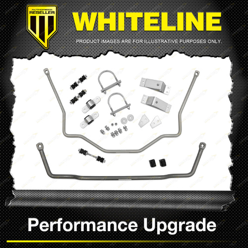 Whiteline Front & Rear Sway Bar Vehicle Kit for Holden Monaro HT HG H Series HK