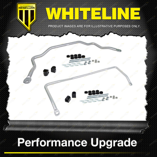 Whiteline Front & Rear Sway Bar Vehicle Kit for HSV Commodore VL Group A 88-89